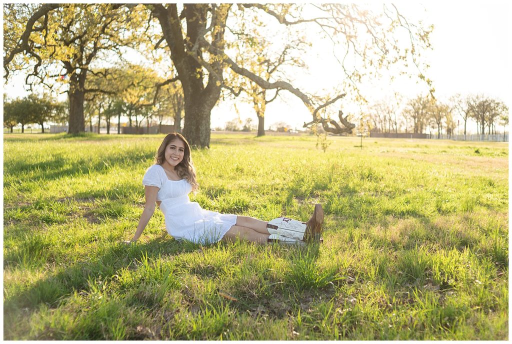 open field and sitting down picture.